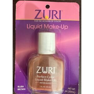 Zuri Perfect Color Liquid Make-up. 3-shades Honey Brown, Blush Brown, Tawny Tan